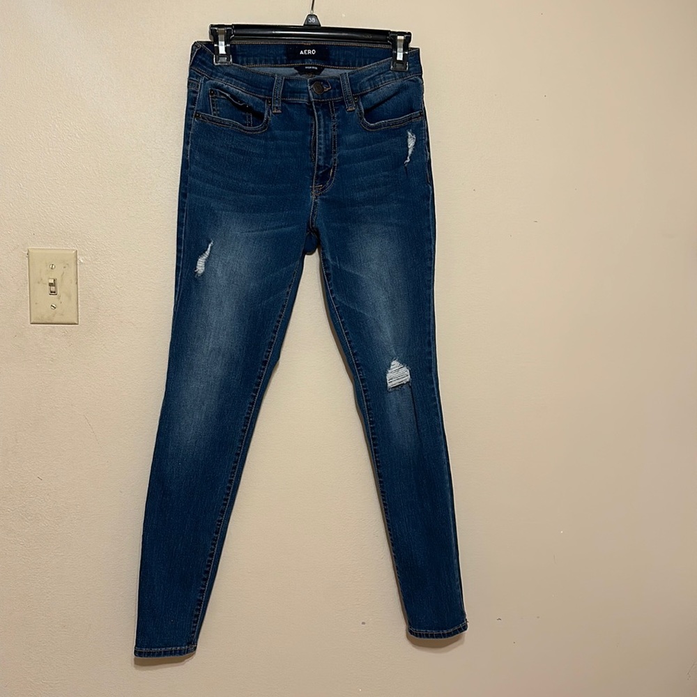 Aero high rise skinny jeggings
